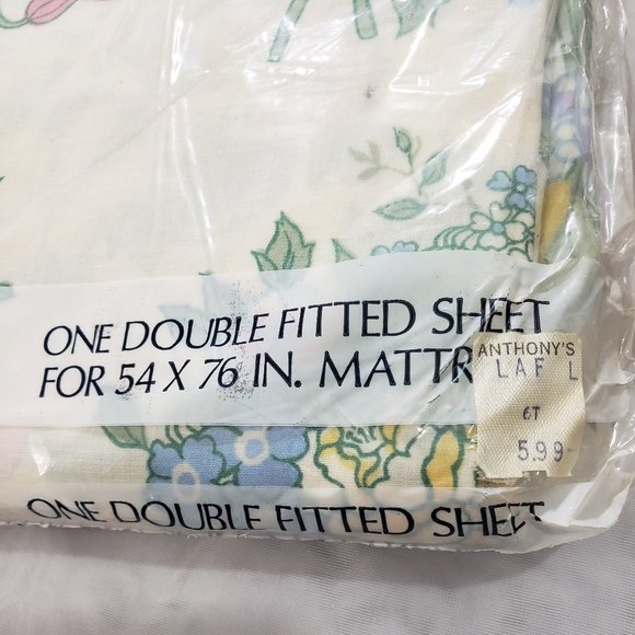 Vintage Dan River Sheet Set, Serenade Pattern - Picture 8 of 10